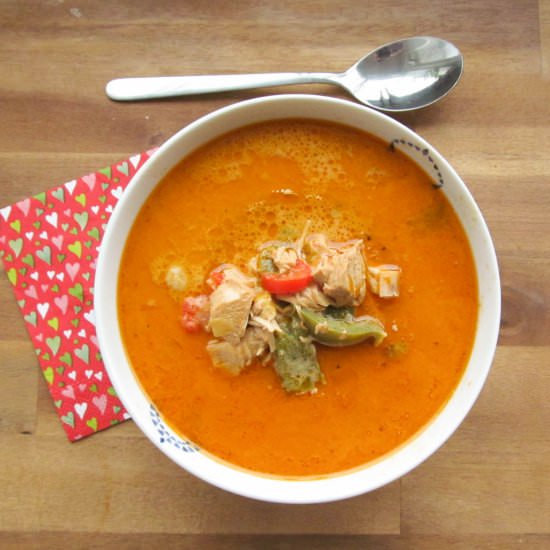 Creamy Chicken Soup - Recipe photo by yummcious