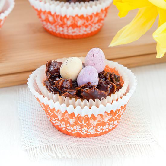 Easter Nest Cupcakes - Recipe photo by amummytoo