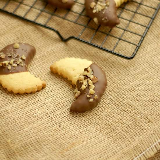 Chocolate Dipped Orange Cookies - Recipe photo by breadandwithit