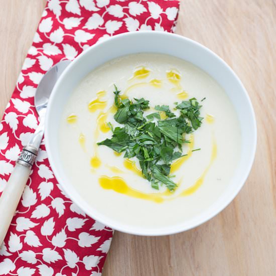 White Vegetable Soup - Recipe photo by Stasty