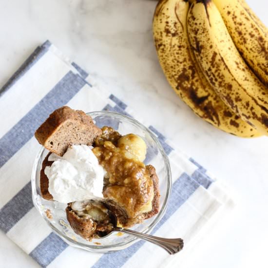 Bananas Foster Bread Pudding - Recipe photo by theyoopergirl