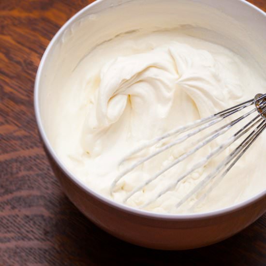 3-Ingredient Homemade Whipped Cream - Recipe photo by PinkTrollKitchen