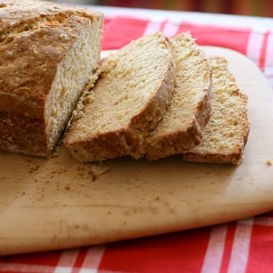 Honey Oat Quick Bread - Recipe photo by HautePepper