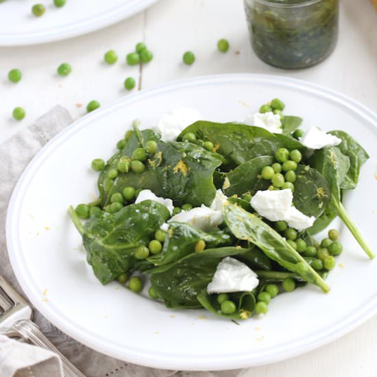 Dillicious Spring Salad - Recipe photo by Francoise La Prune