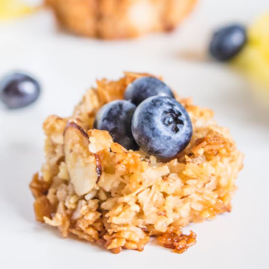 Bite-Sized Coconut Macaroon Nests - Recipe photo by plantcrush