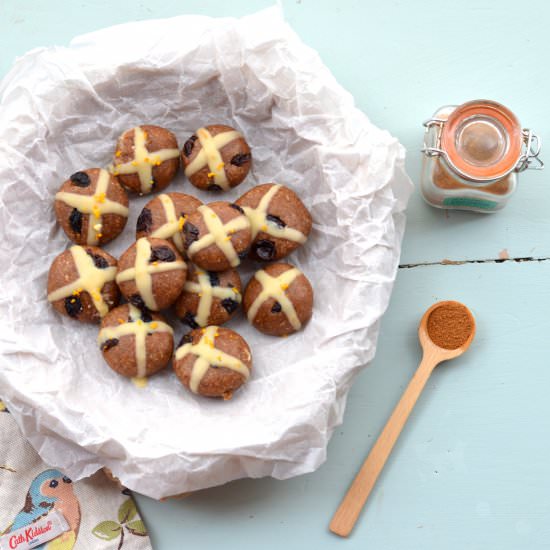 Paleo "No Bake" Hot Cross Buns - Recipe photo by Paleowithmrsp