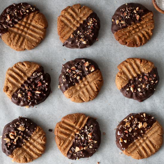 Almond Butter Cookies - Recipe photo by toetjeaddicted