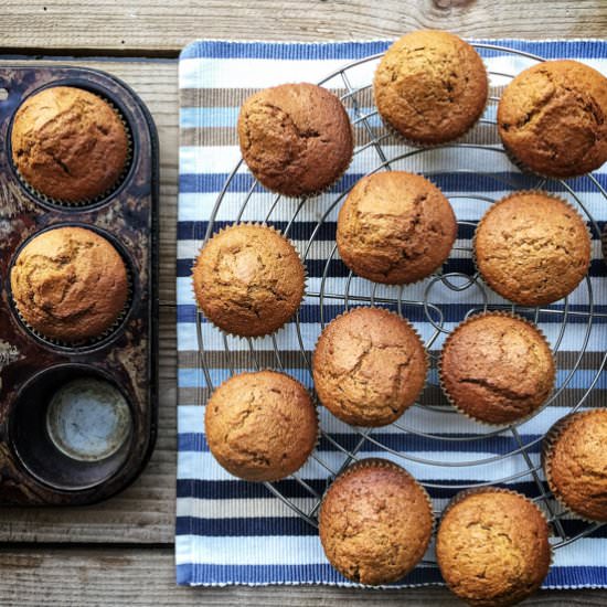 Spiced Butternut Squash Muffins - Recipe photo by MyCustardPie