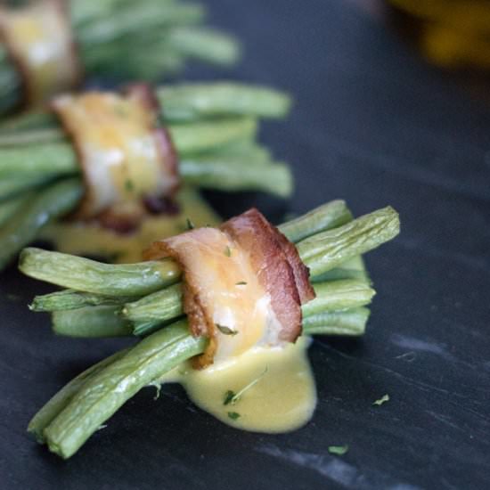Bacon Wrapped Green Beans - Recipe photo by superman cooks