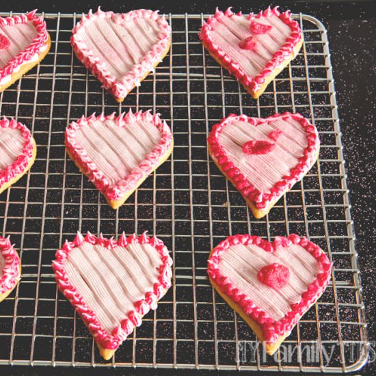 Rose Biscuits - Recipe photo by My Family Ties