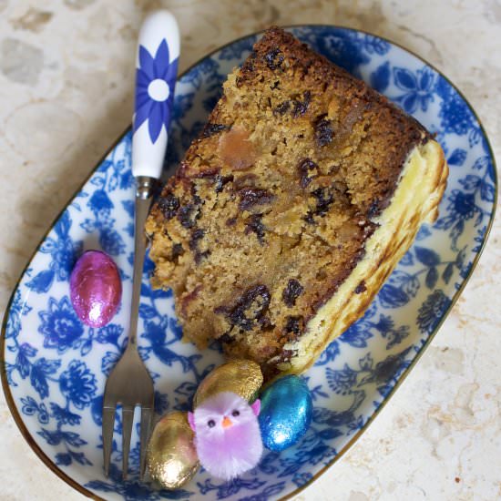 Simnel Cake - Recipe photo by JoJoNookAndCranny