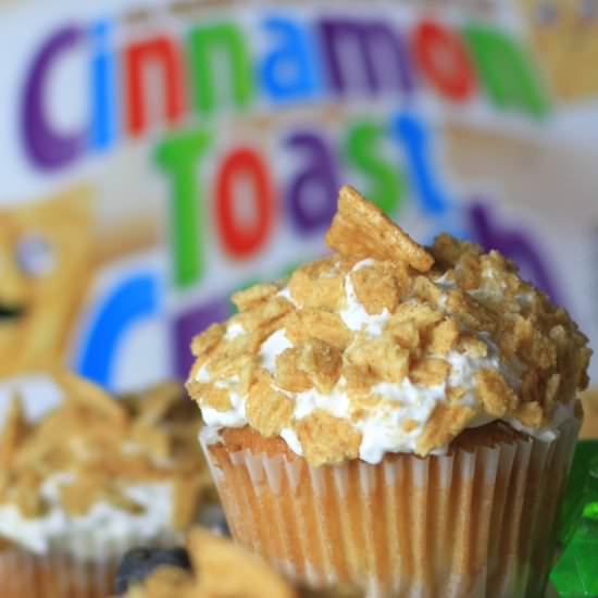 Cinnamon Toast Crunch Cupcakes - Recipe photo by asouthernmother