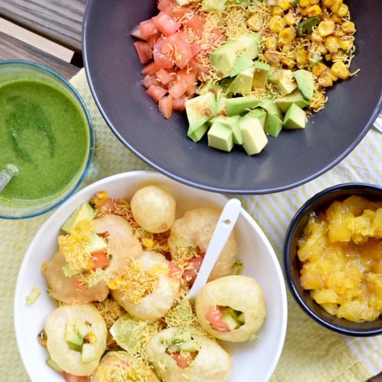 Pani Puri (Mexican style) - Recipe photo by cookingwithpree