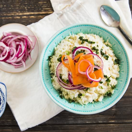 Cauliflower rice with Coconut Milk - Recipe photo by lisaerik
