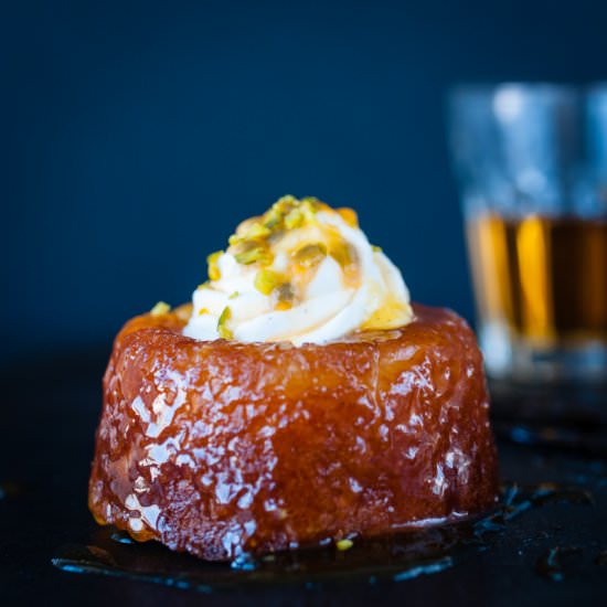 Baba au Rhum - Recipe photo by trickytine