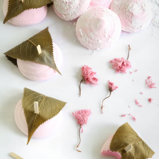 Strawberry Sakura Marshmallows - Recipe photo by sprinklebakes