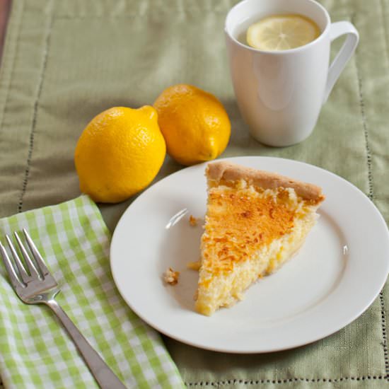 Lemon Sponge Pie - Recipe photo by Bloggingwithapples