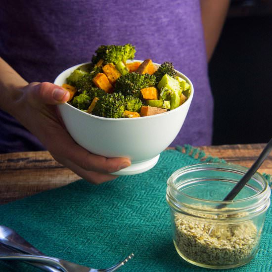 Za'atar Roasted Vegetables - Recipe photo by forageddish