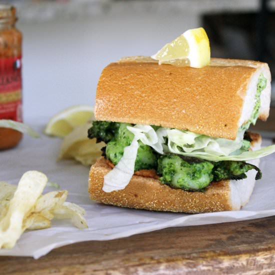 Herb Crusted Shrimp PoBoy - Recipe photo by FunnyLoveLindsay