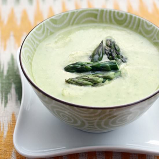 Roasted Asparagus Soup - Recipe photo by Food Gal