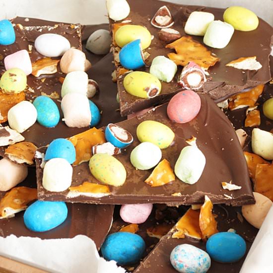 Spring Chocolate Bark - Recipe photo by ilonaspassion