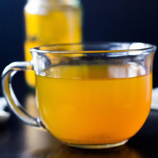 Turmeric Tea - Recipe photo by eatthriveglow