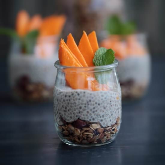 Chia Almond Milk Breakfast Pudding - Recipe photo by aapplemint