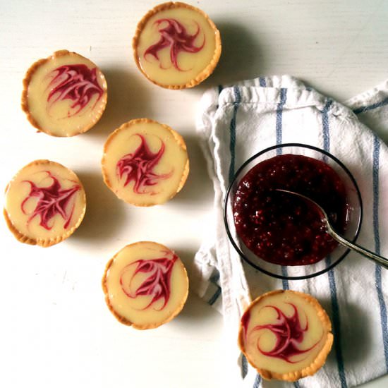 White Chocolate and Raspberry Cups - Recipe photo by adinutza