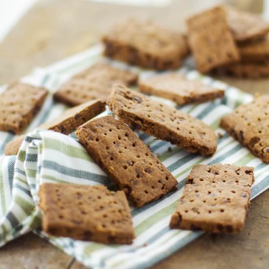Shortbreads Hazelnut and Chocolate - Recipe photo by Flobonneschoses
