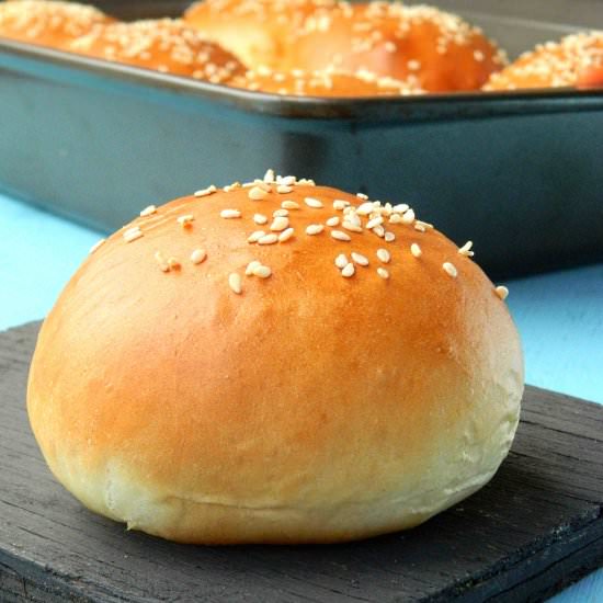 Hamburger Buns|Ladi Pav|Dinner Roll - Recipe photo by Nitha Kitchen