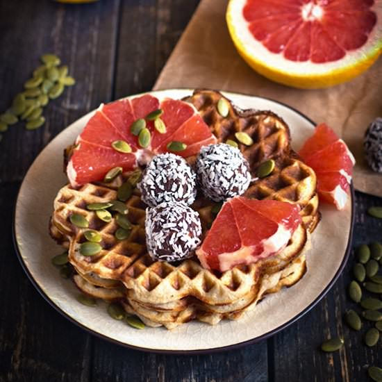 Vegan Waffles - Recipe photo by lisaerik