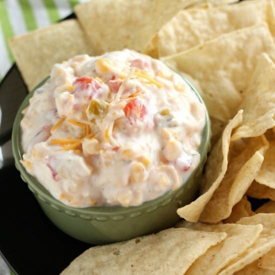Fiesta Ranch Dip - Recipe photo by dessertnowdinnerlater