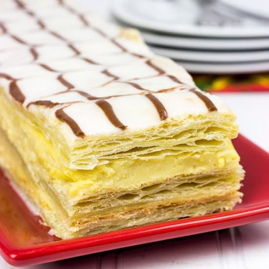 Classic French Napoleons - Recipe photo by spicedblog