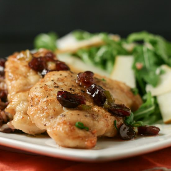 Maple Cranberry Chicken - Recipe photo by tastesofjuniper