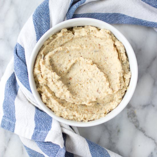 Roasted Sunchoke and Sage Dip - Recipe photo by ACleanBake