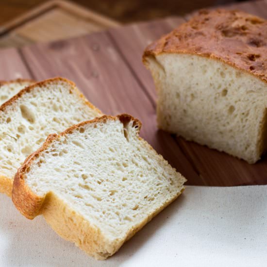Soft & chewy white bread - Recipe photo by tarajung