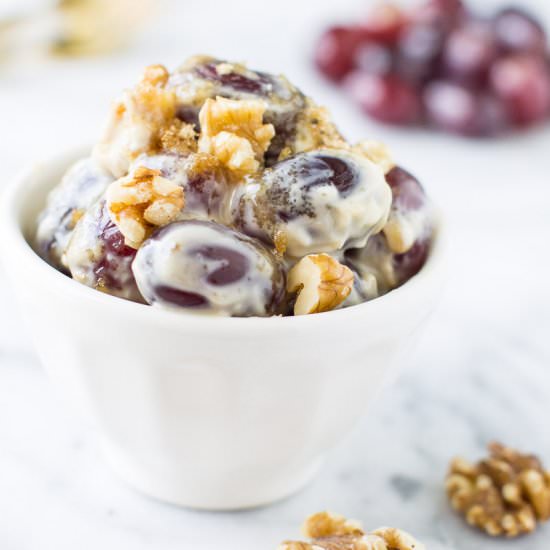 Easy Grape Salad - Recipe photo by culinaryhill