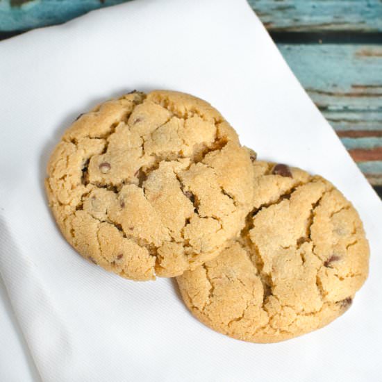 Peanut Butter Chocolate Chip Cookie - Recipe photo by TwistedTastes