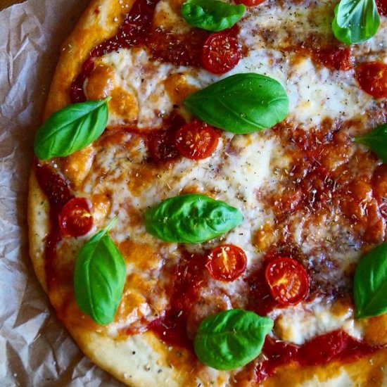 Classic Margherita Pizza - Recipe photo by whatjessicabakednext