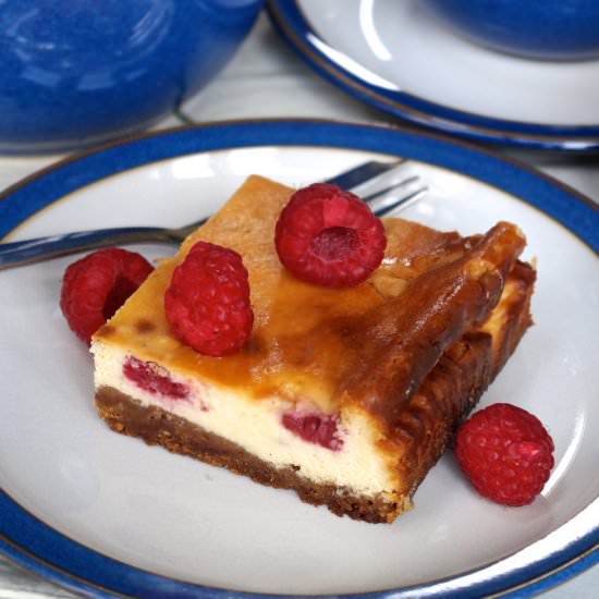 Cheesecake Bars - Recipe photo by BakedByH