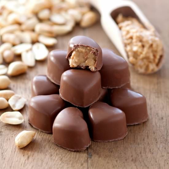 Peanut Butter Chocolates - Recipe photo by Fotokulinarnie