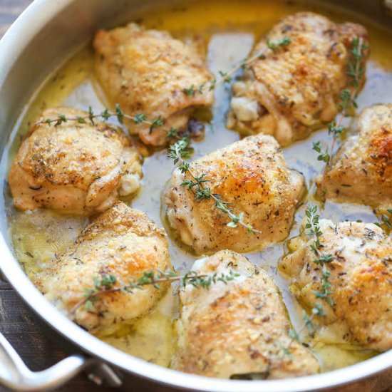 Parmesan Crusted Chicken - Recipe photo by damndelicious