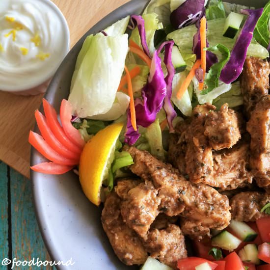 Chicken Shawarma with Dip - Recipe photo by Foodbound