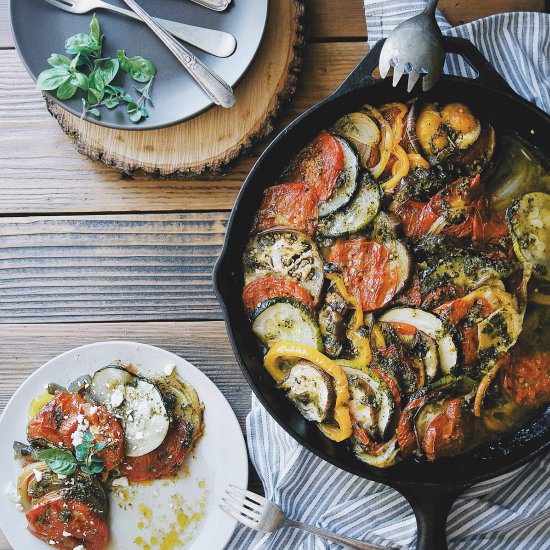Oven-Roasted Ratatouille - Recipe photo by UrbanKitchenAffair