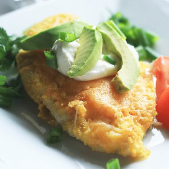 Cheesy Chicken Avocado Melt - Recipe photo by cookingupcottage