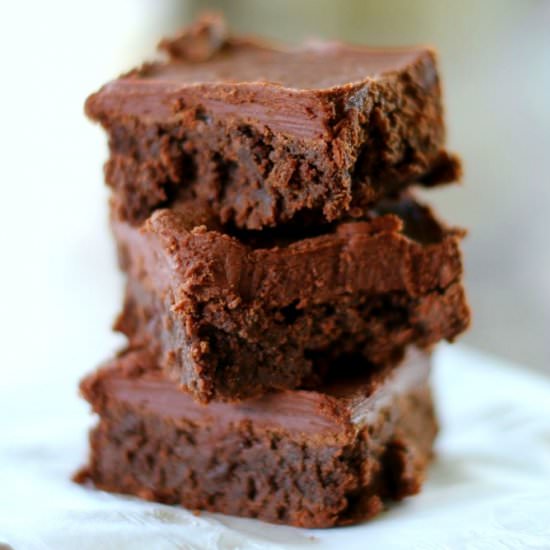 Mocha Chocolate Brownies - Recipe photo by joyful scribblings