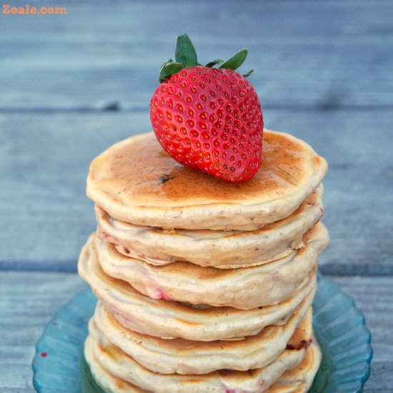 Strawberry Pancakes - Recipe photo by Zoale.com