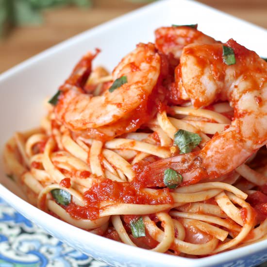 Shrimp Fra Diavolo - Recipe photo by In Good Flavor