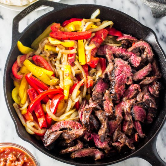 Skirt Steak Fajitas - Recipe photo by Oliviascuisine