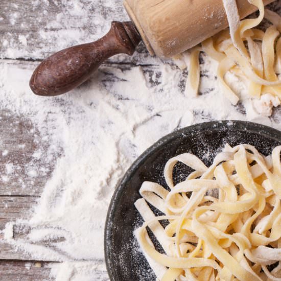 Homemade Egg Noodles - Recipe photo by Hillbilly Housewife